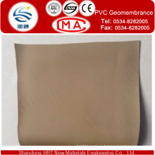 1.5mm Reinforced and High Strength PVC Geomembrane